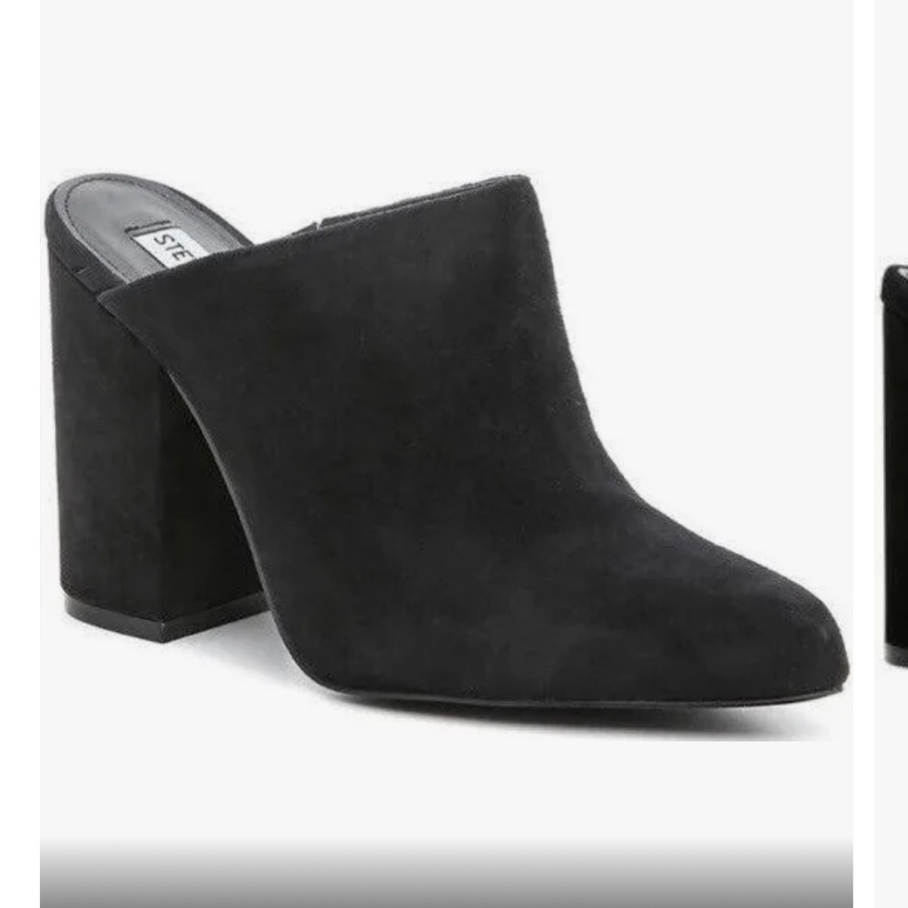 Steve Madden Black Ditty mule